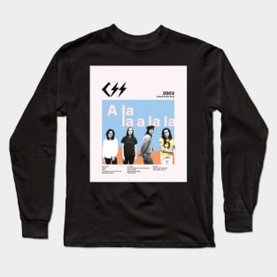 CSS - Cansei de ser sexy album Long Sleeve T-Shirt